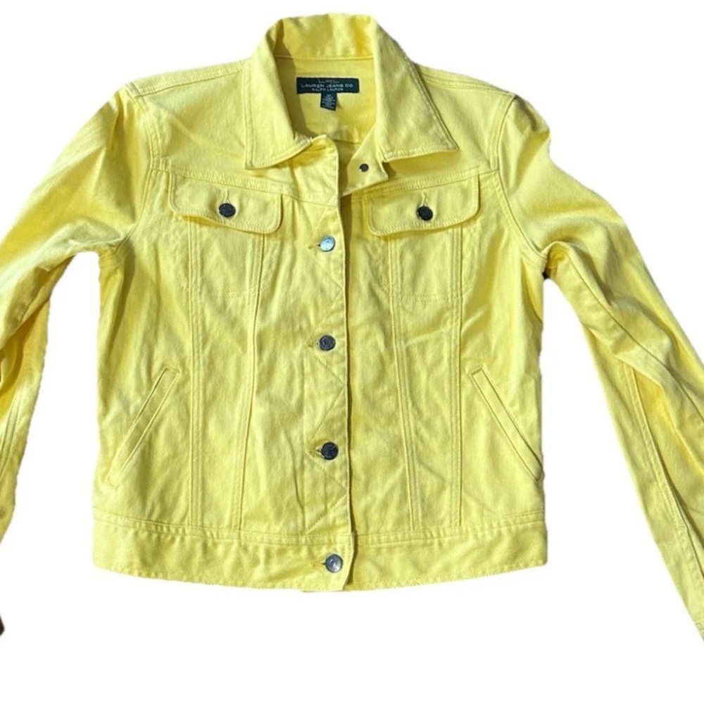 Ralph Lauren Yellow Jean Jacket